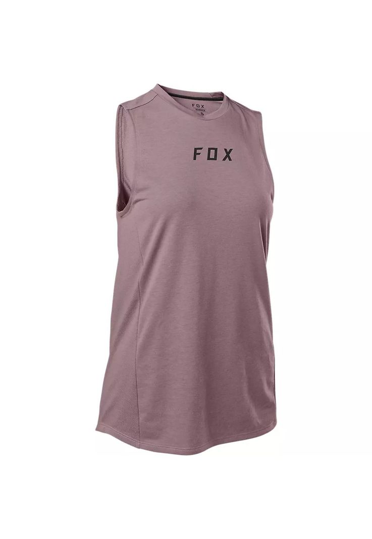 Polera Bicicleta Mujer Ranger Drirelease Sin Mangas Morado Fox