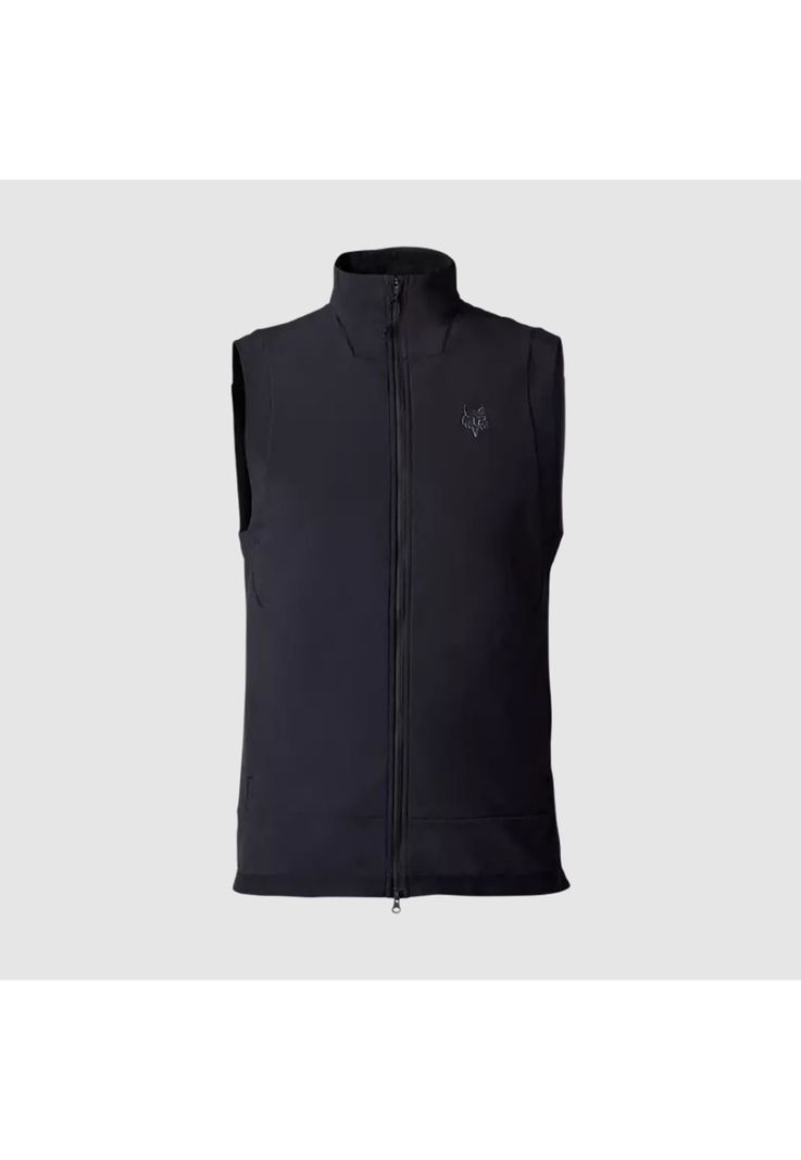 Chaqueta Bicicleta Defend Fire Alpha Sin Mangas Negro Fox-0