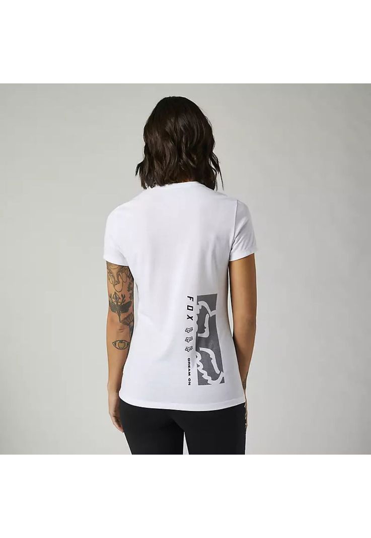 Polera Lifestyle Mujer Dream On Blanco Fox-1