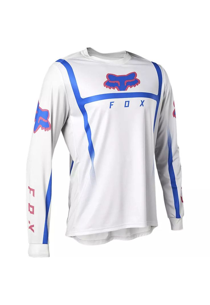 Polera Bicicleta Ranger Race Spec Blanco/Gris Fox-0