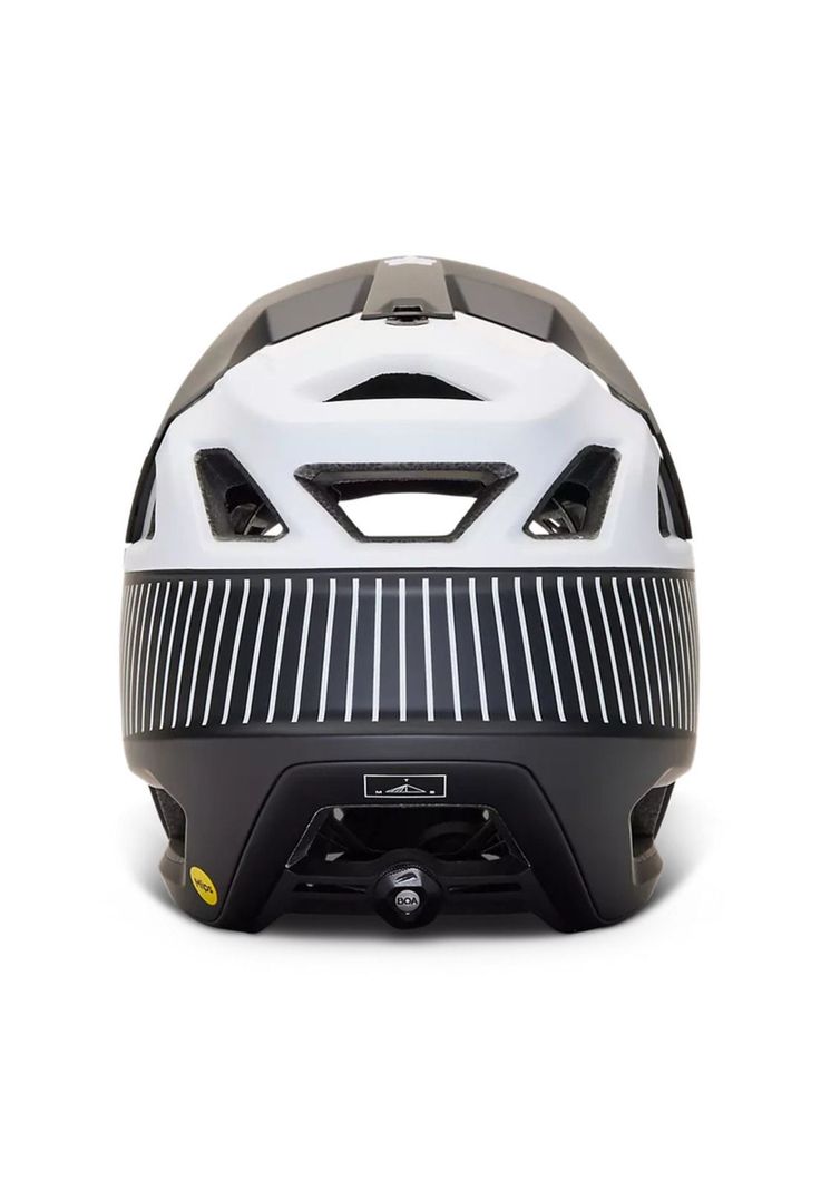 Casco Bicicleta Proframe RS Mash Negro/Blanco Fox-4