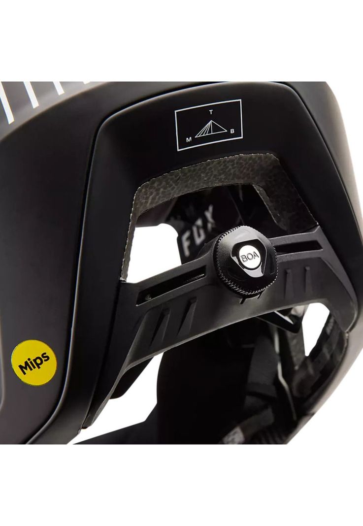 Casco Bicicleta Proframe RS Mash Negro/Blanco Fox-9