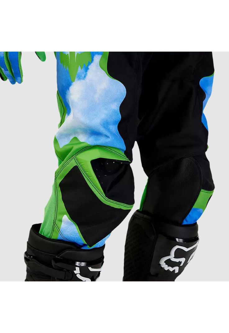 Pantalon Moto 180 Atlas Celeste/Verde Fox-4