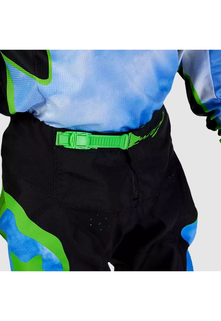 Pantalon Moto 180 Atlas Celeste/Verde Fox-5