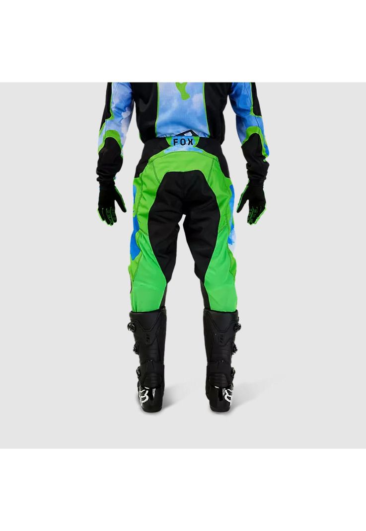 Pantalon Moto 180 Atlas Celeste/Verde Fox-6