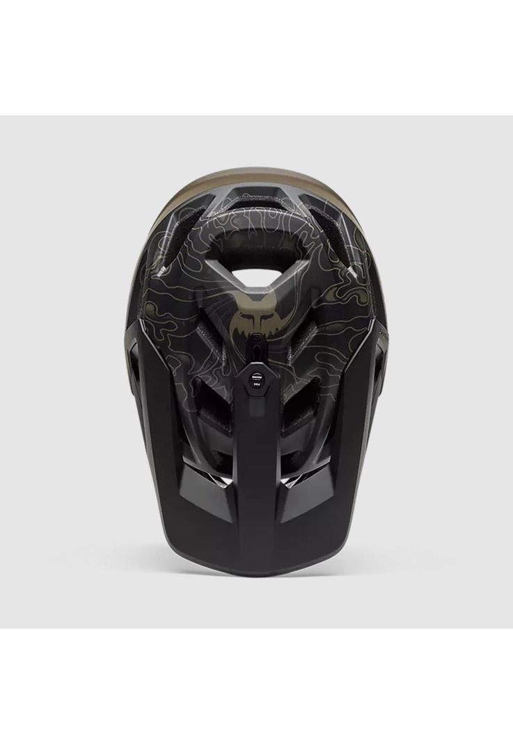 Casco Bicicleta New Proframe Frecuency Verde Fox-3