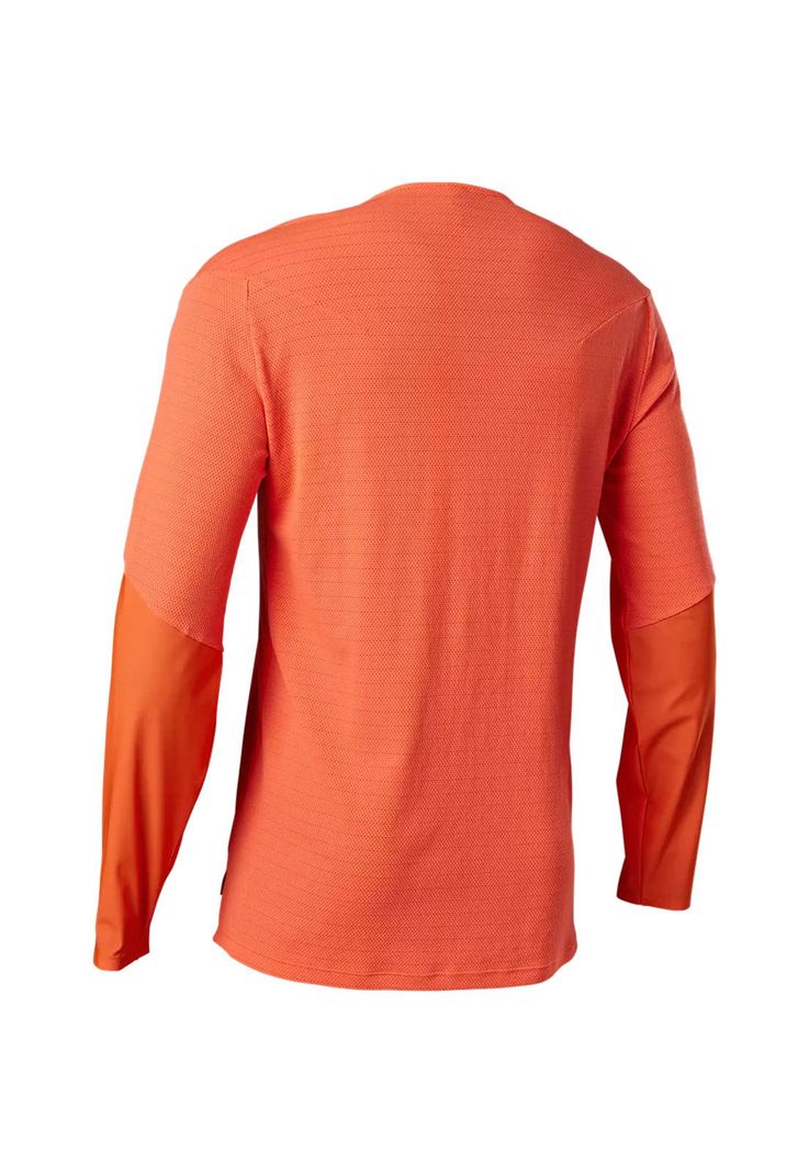 Polera Bicicleta Flexair Pro Manga Larga Naranjo Fox-1