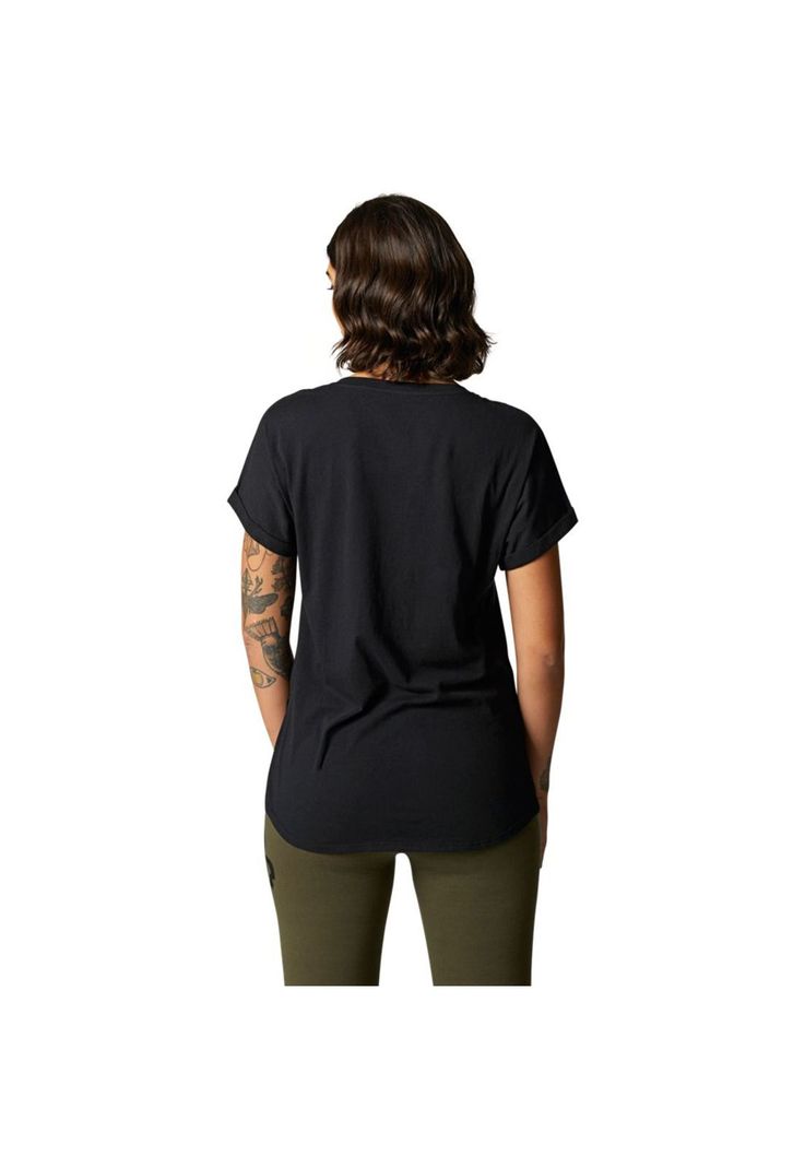 Polera Lifestyle Mujer Boundary Negro Fox-1