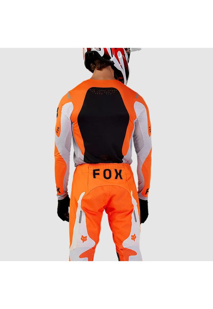 Polera Moto Flexair Magnetic Naranjo Fox-2
