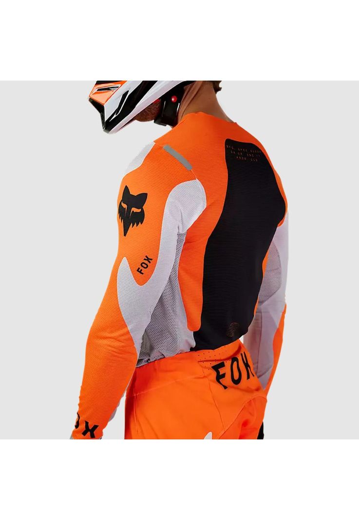 Polera Moto Flexair Magnetic Naranjo Fox-5