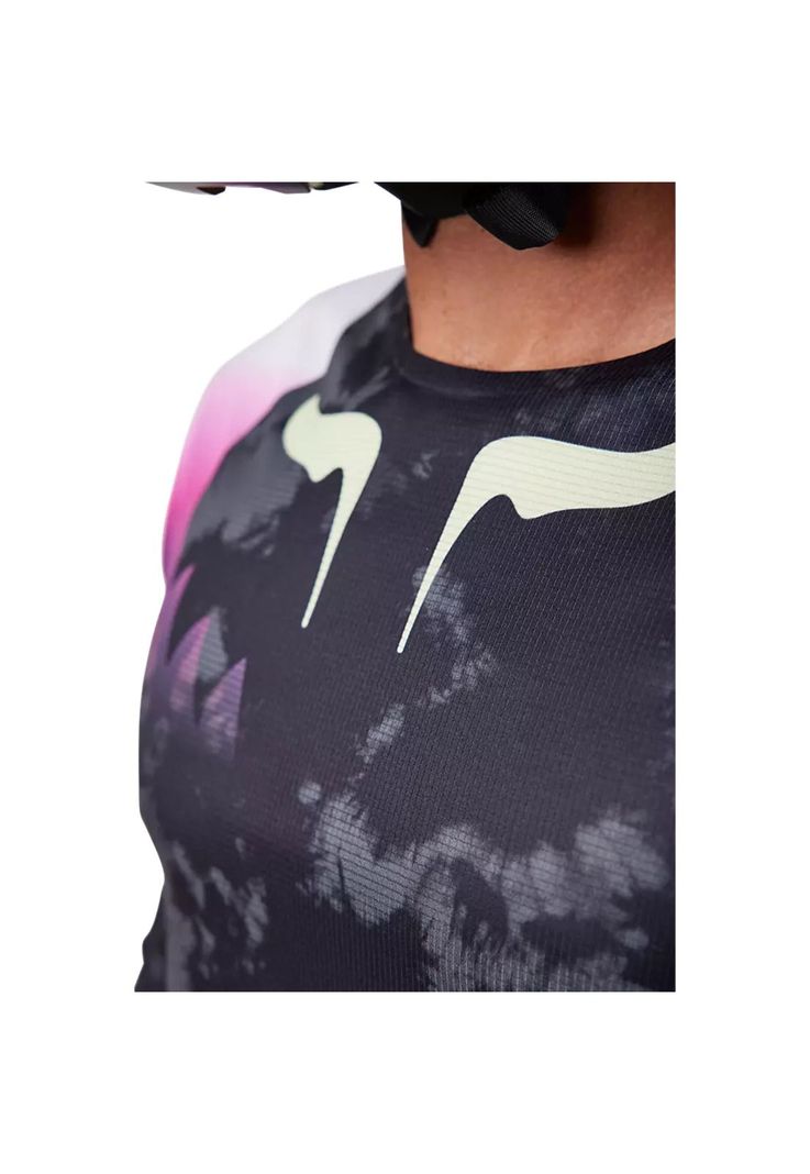 Polera Moto Flexair Detonate Negro Fox-3