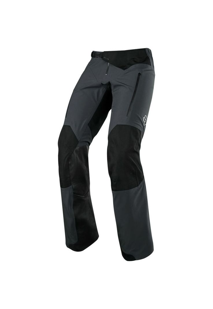 Pantalon Moto Legion Downpour Negro Fox-0