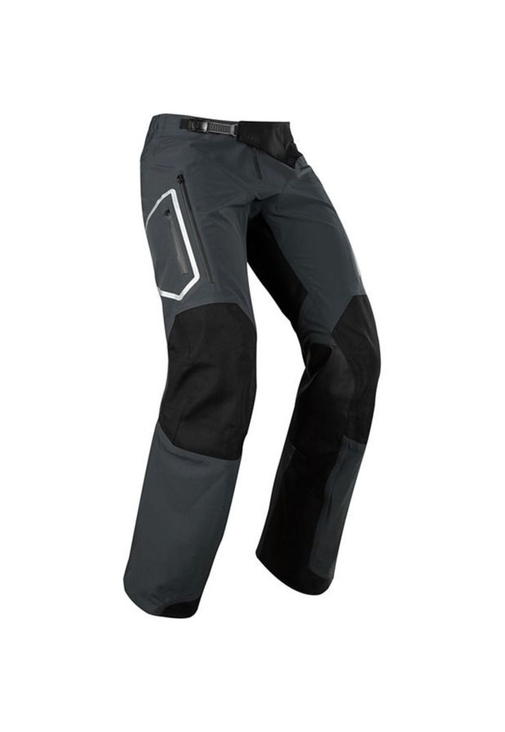 Pantalon Moto Legion Downpour Negro Fox-1