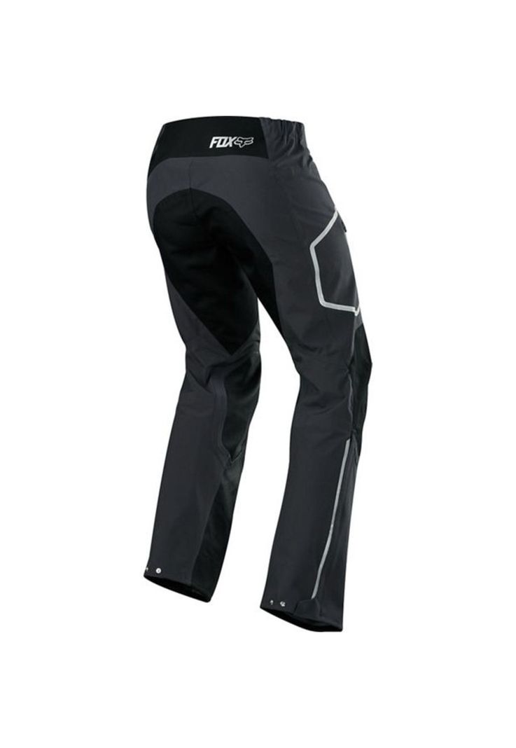 Pantalon Moto Legion Downpour Negro Fox-2