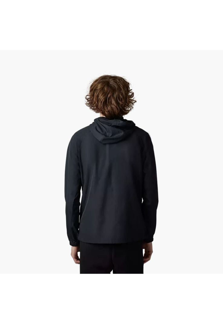 Chaqueta Lifestyle Cortavientos Base Over Negro Fox-2