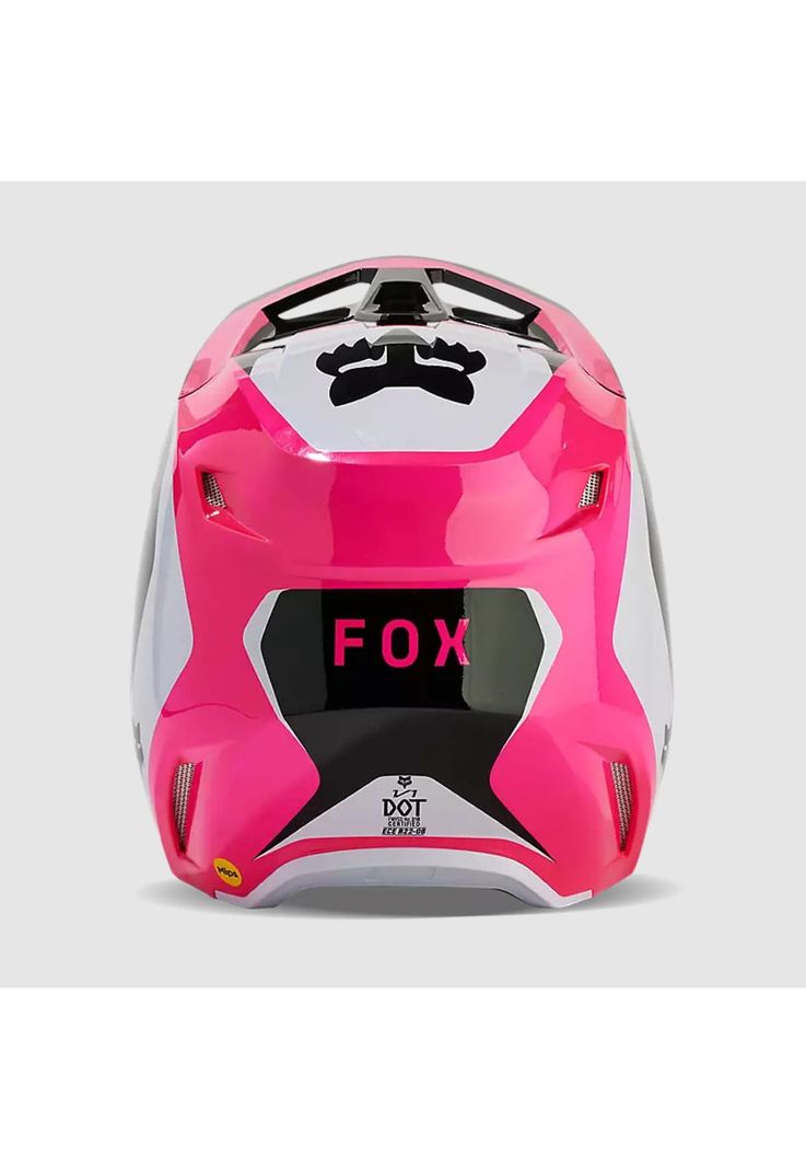 Casco Moto V1 Nitro Rosado Fox-4