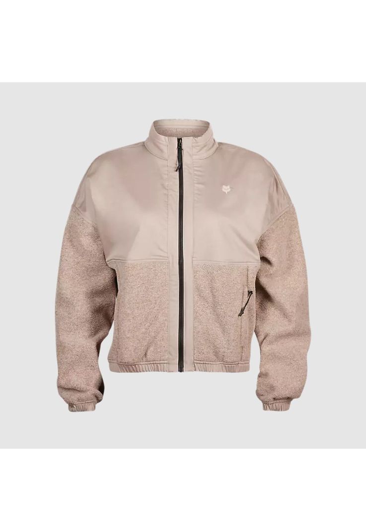 Chaqueta Lifestyle Mujer Survivalist Sherpa Beige Fox-0