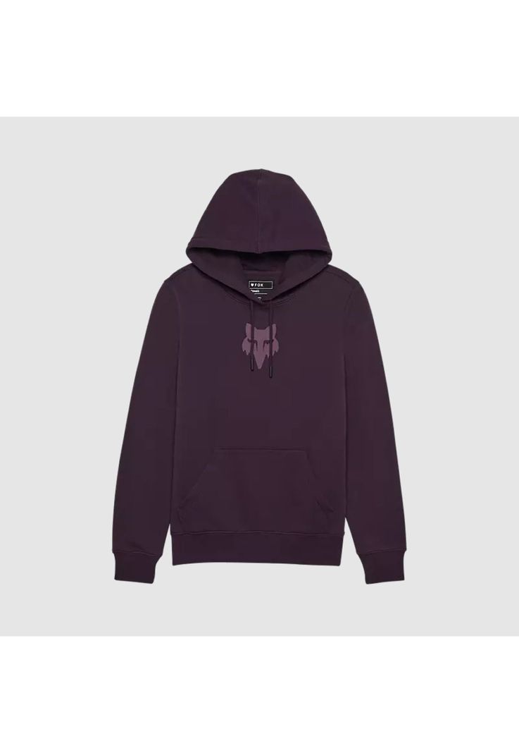 Poleron Lifestyle Mujer Canguro Fox Head Morado Fox-0