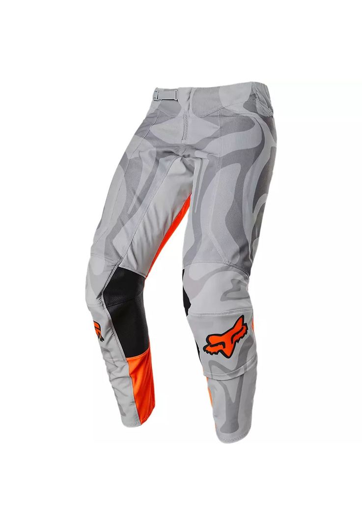 Pantalon Moto Airline Exo Gris/Naranjo Fox-1