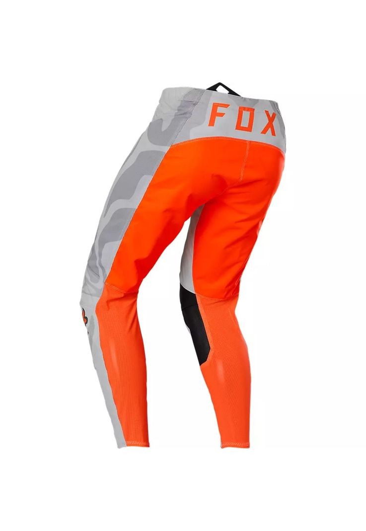 Pantalon Moto Airline Exo Gris/Naranjo Fox-2