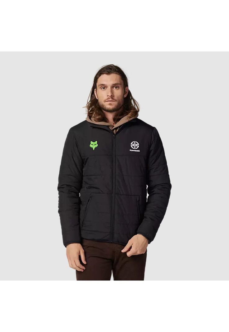 Chaqueta Lifestyle Fox X Kawasaki Howell Negro Fox-2