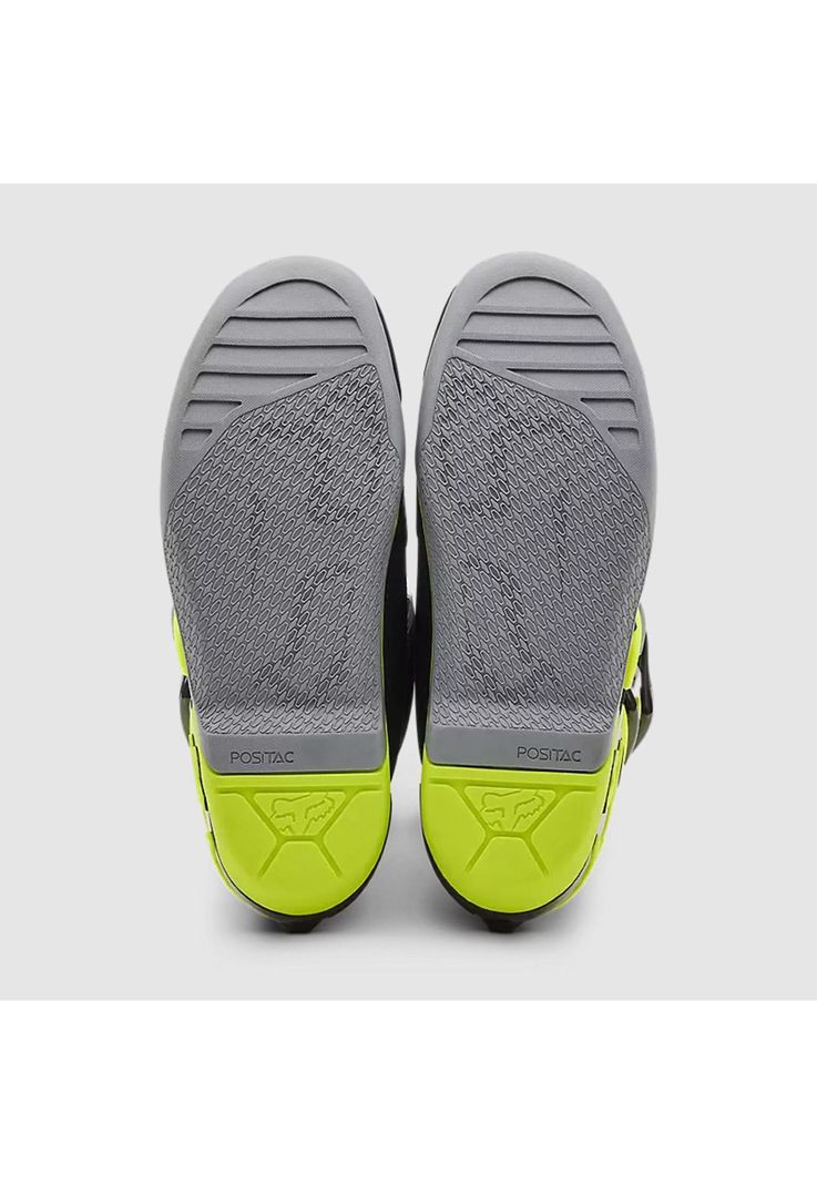 Botas Moto Comp Gris/Amarillo Fox-4