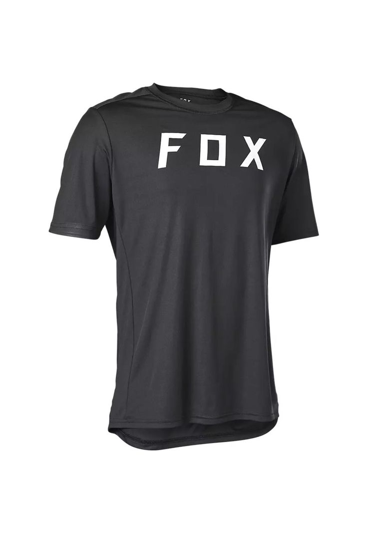 Polera Bicicleta Ranger Moth Negro Fox-0