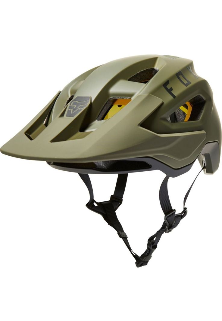 Casco Bicicleta Speedframe Mips Verde Fox-1
