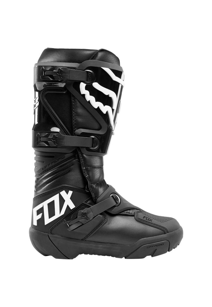 Botas Moto Comp X Negro Fox-1