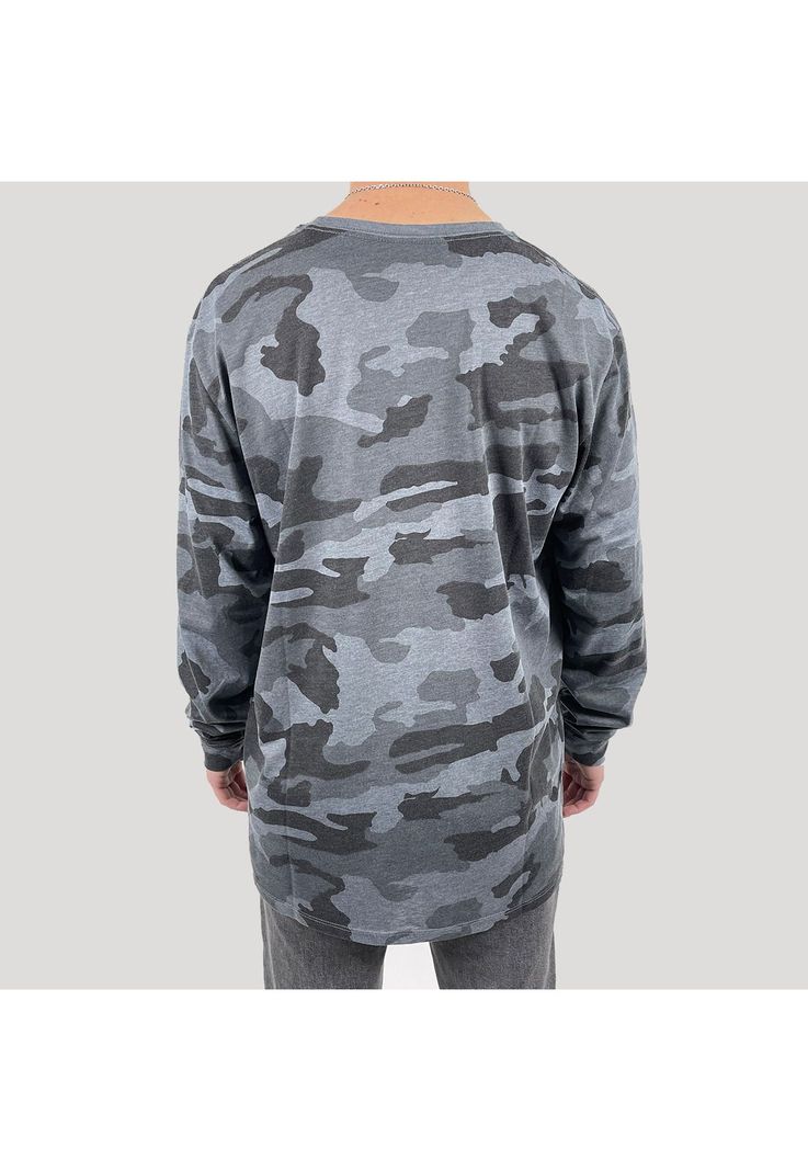 Polera Lifestyle Long Sleeve Camo Fox-3