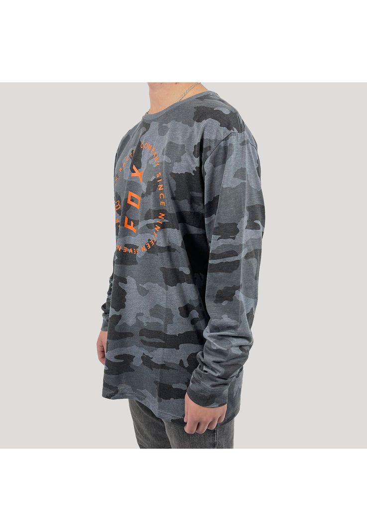 Polera Lifestyle Long Sleeve Camo Fox-4
