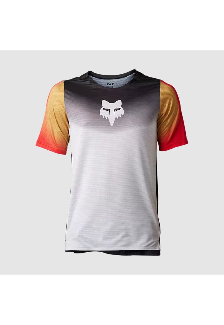 Polera Bicicleta Flexair Novah Negro/Blanco Fox-0