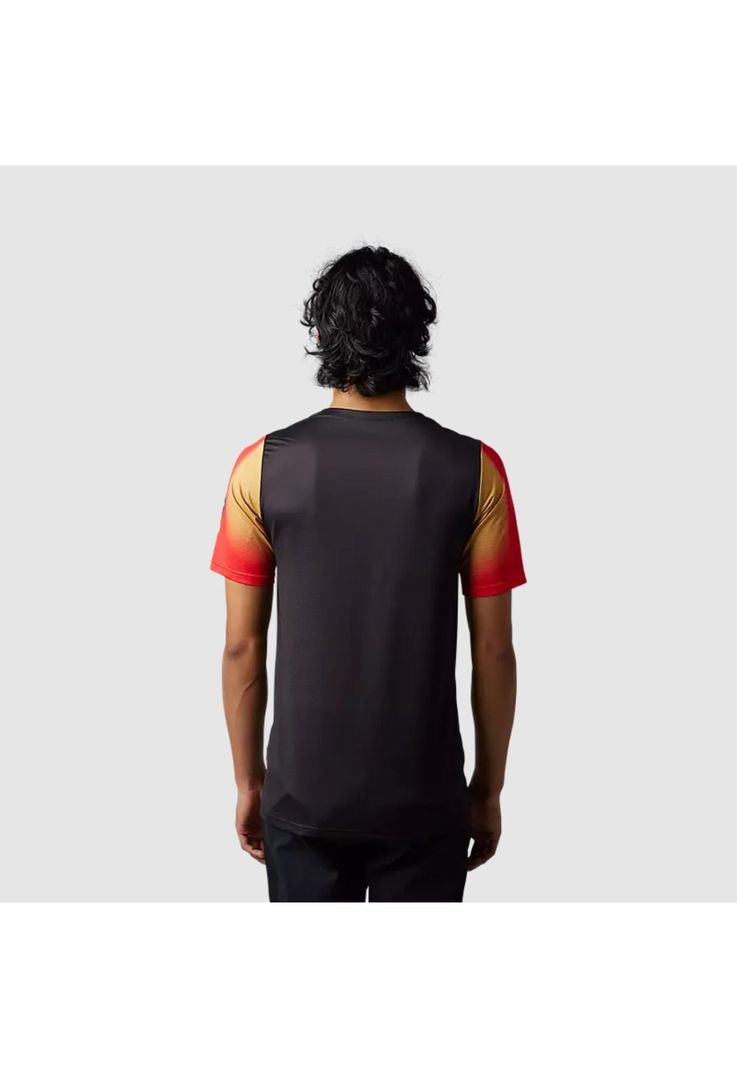 Polera Bicicleta Flexair Novah Negro/Blanco Fox-2