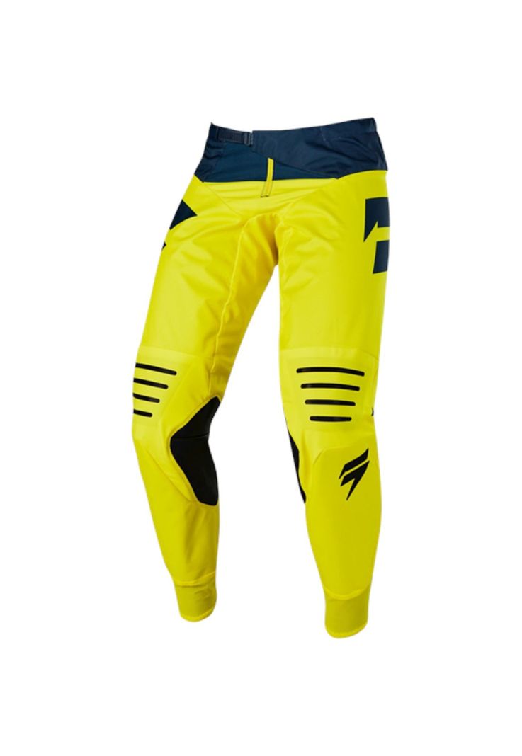 Pantalon Moto Black Mainline Amarillo Azul Shift-2