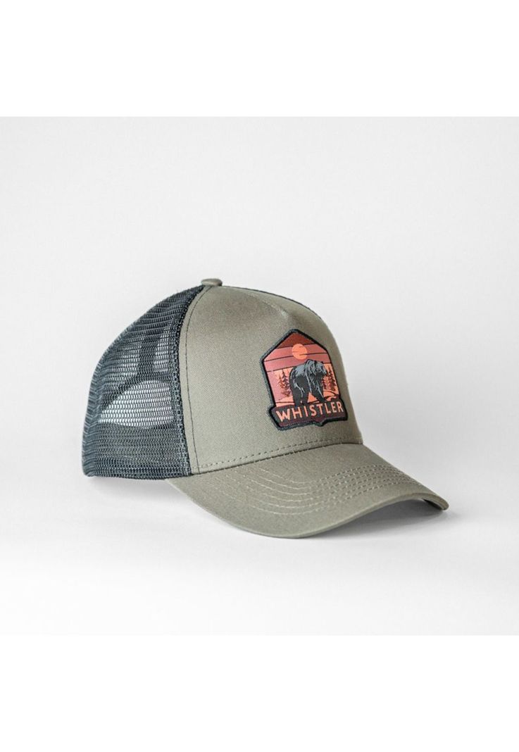 Gorro Jockey Lifestyle Trucker Cheakamus Gris Whistler-0