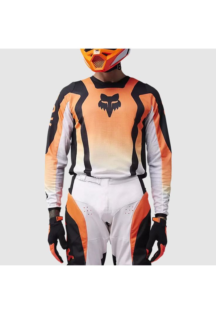 Polera Moto 180 Lean Naranjo Fox-2