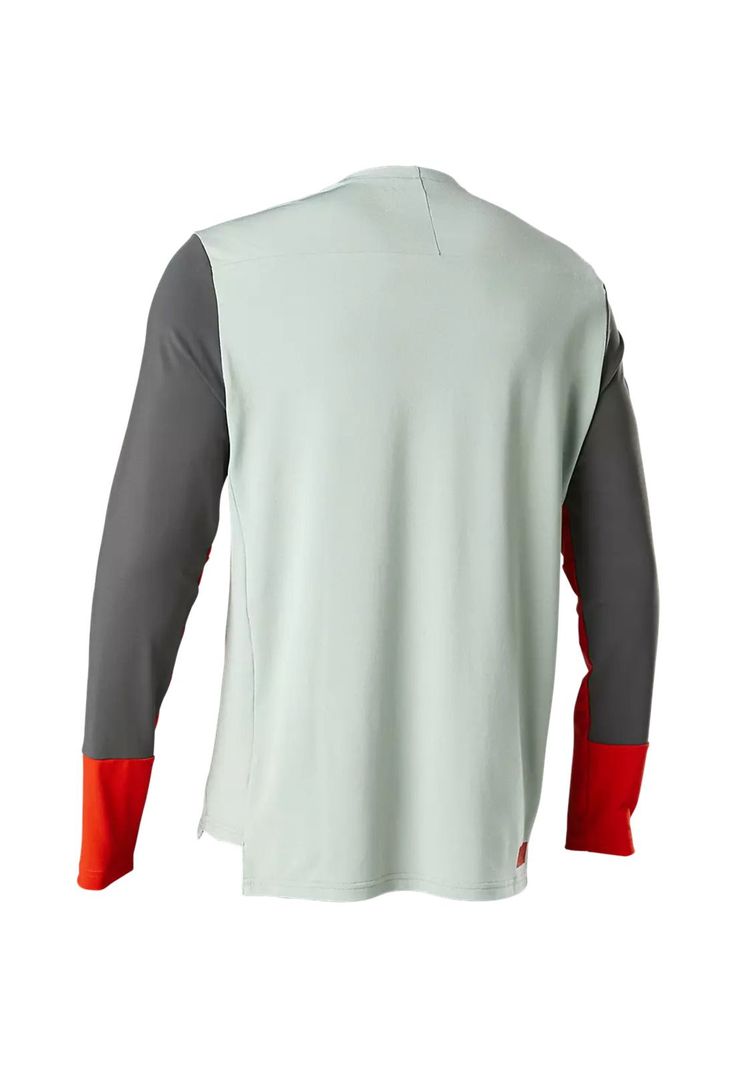 Polera Bicicleta Defend Pro Manga Larga Gris Fox-1