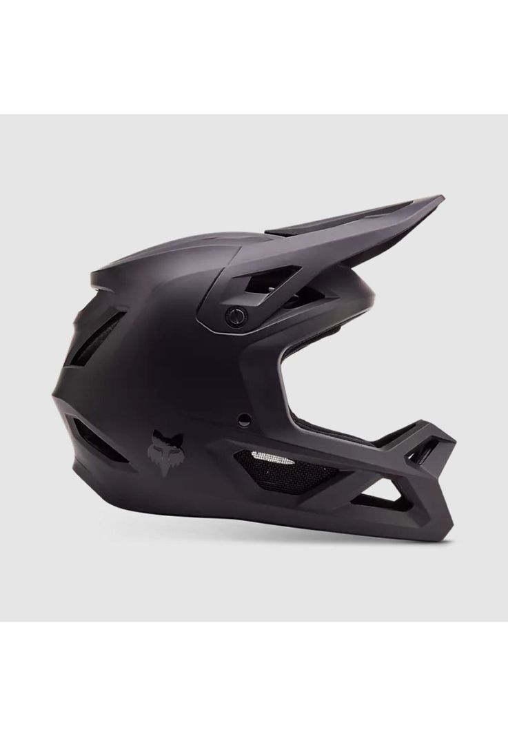 Casco Bicicleta Rampage Matte Negro Fox-0