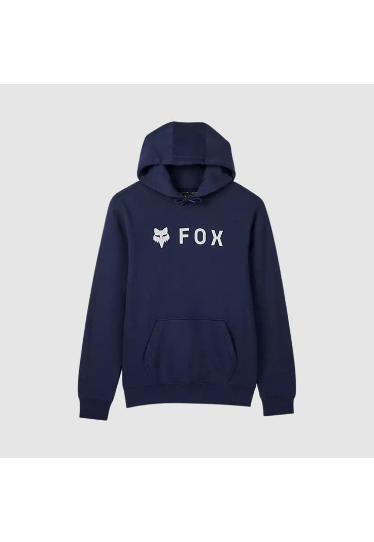 Poleron Lifestyle Canguro Absolute Azul Marino Fox-2
