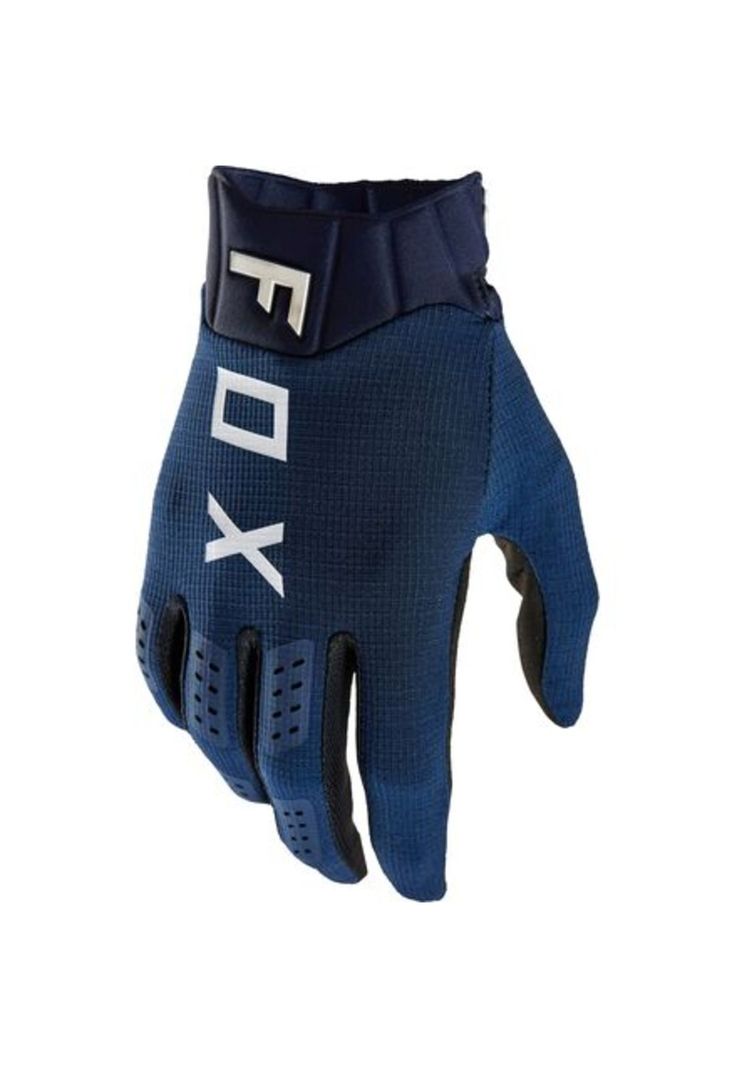 Guantes Bicicleta Flexair Azul Fox-0