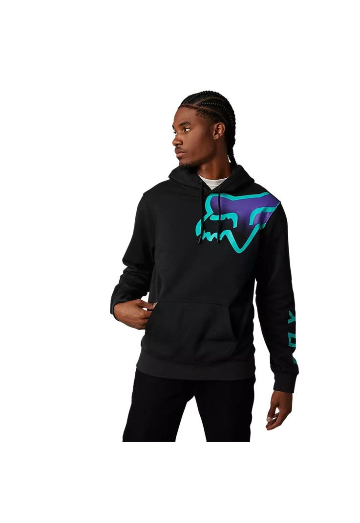 Poleron Lifestyle Toxsyk Negro Fox-1
