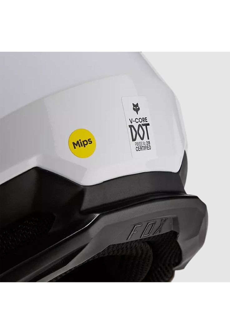 Casco Moto V Core Blanco Fox-7