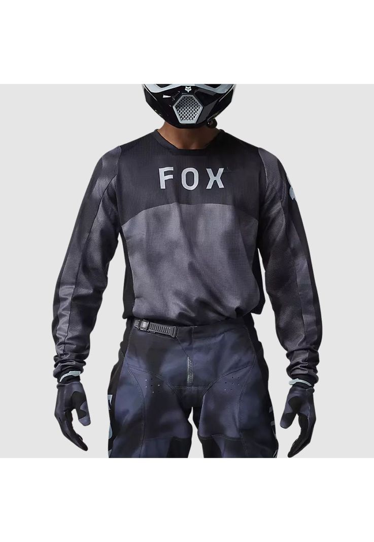 Polera Moto 180 Taunt Negro Fox-2