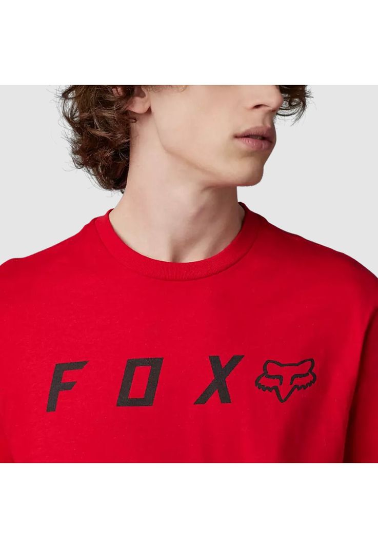 Polera Lifestyle Absolute Rojo Fox-2