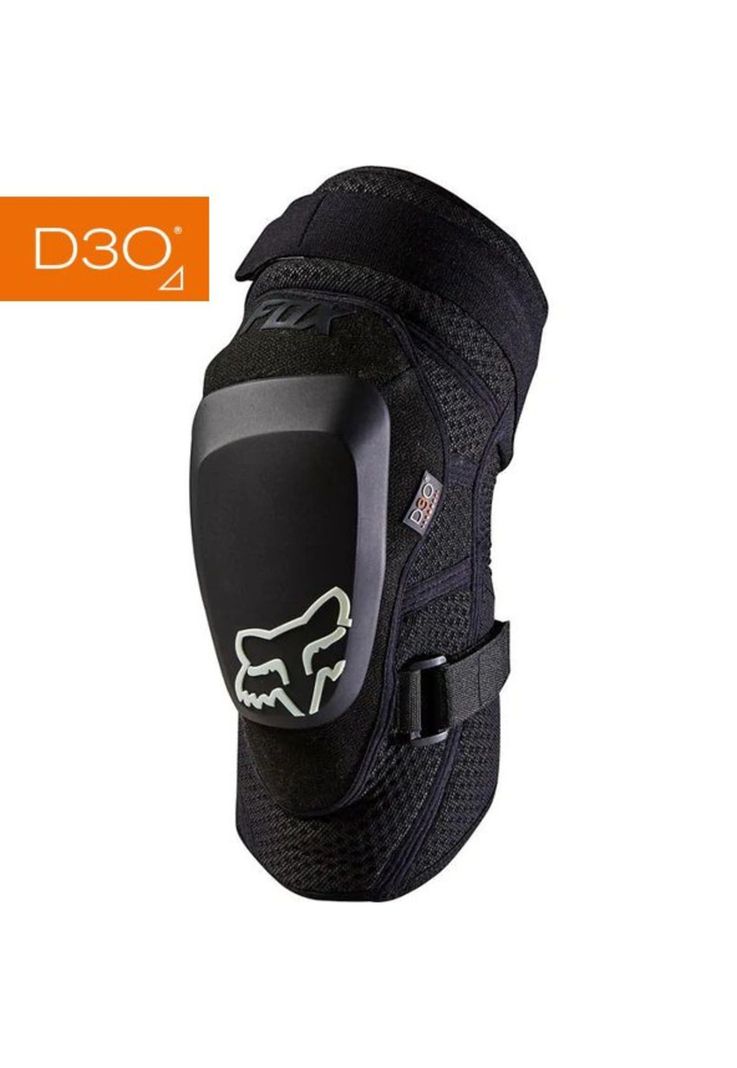 Rodilleras Bicicleta Launch Pro D3O® Negro Fox-0