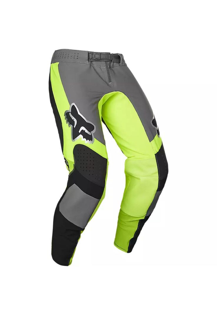Pantalon Moto Flexair Mirer Amarillo Fox-0