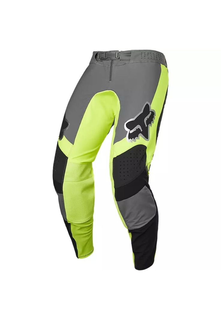 Pantalon Moto Flexair Mirer Amarillo Fox-1
