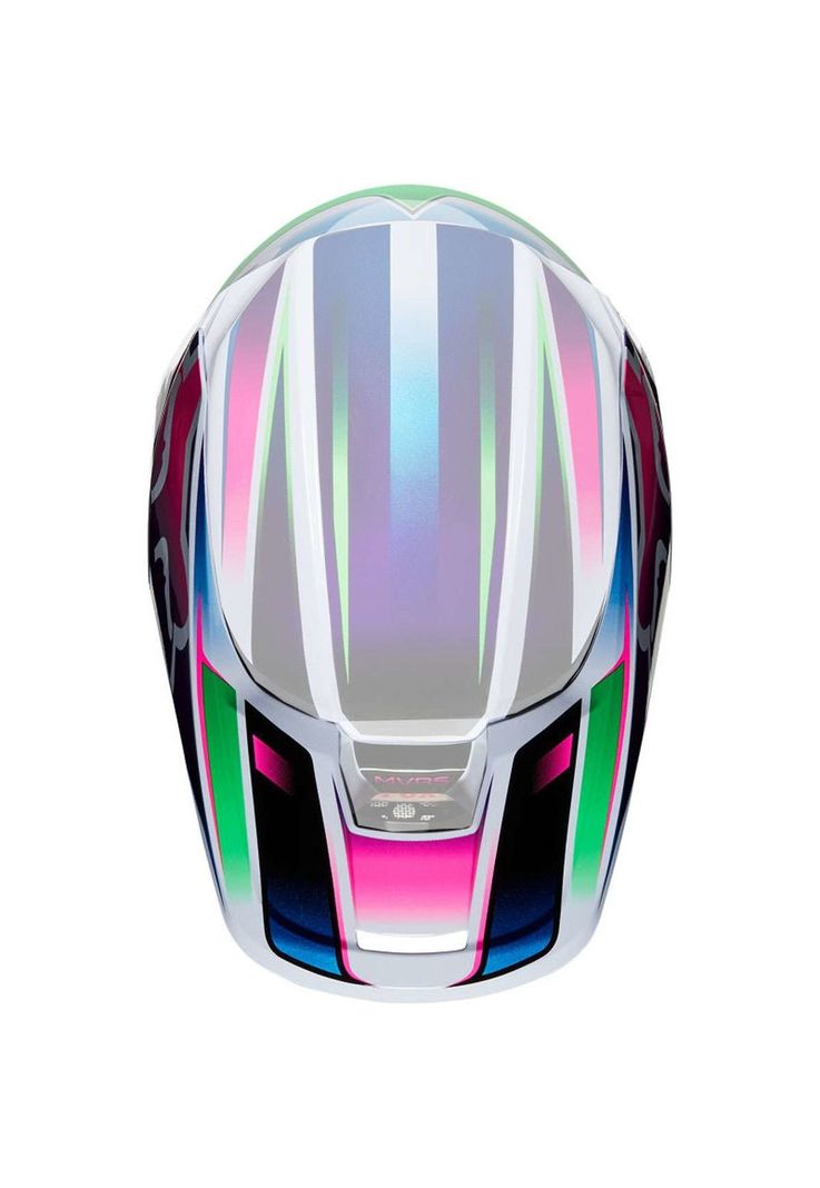 Visera Moto Niño V1 Gama Multicolor Fox-0