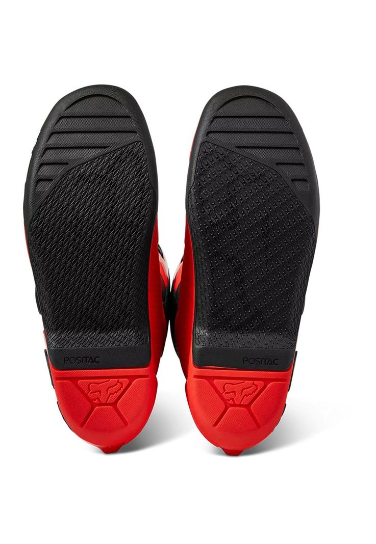 Botas Moto Comp Rojo Fox-5