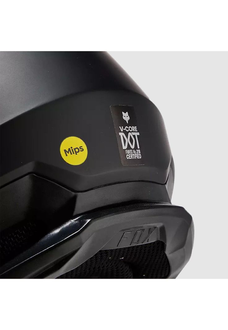 Casco Moto V Core Negro Matte Fox-8